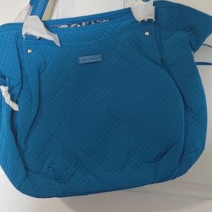 Vera Bradley Bahamas Bay Iconic Glenna Satchel